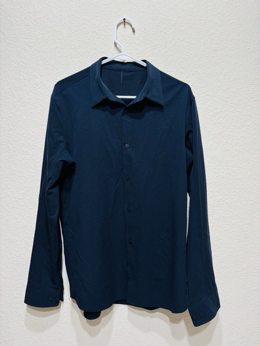 Lululemon Black Dress Shirt Medium